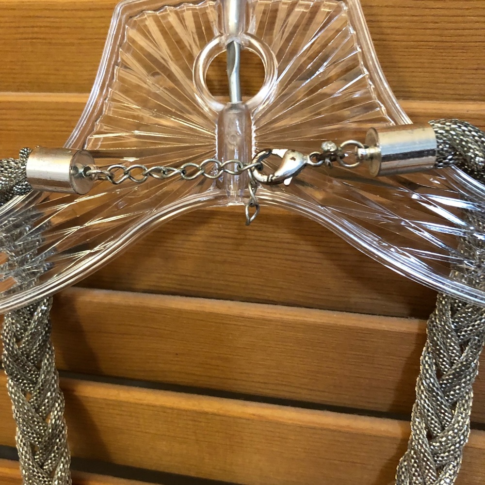 Beautiful Rope Silver Necklace - Picture 4 of 5